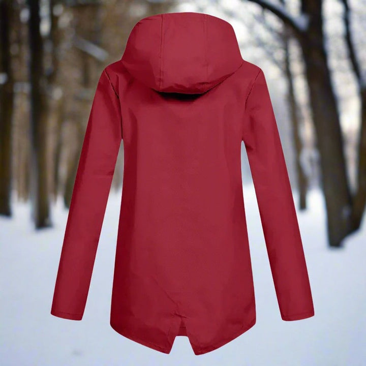 Lorraine | Women's Longline Hooded Rain Jacket