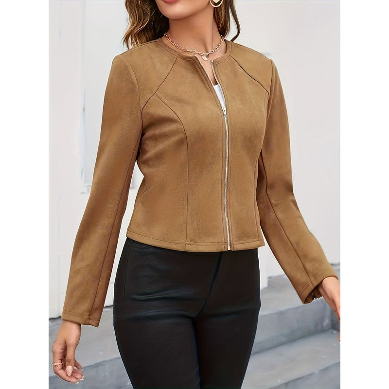 Susannah | Cropped Jacket with Waist Definition
