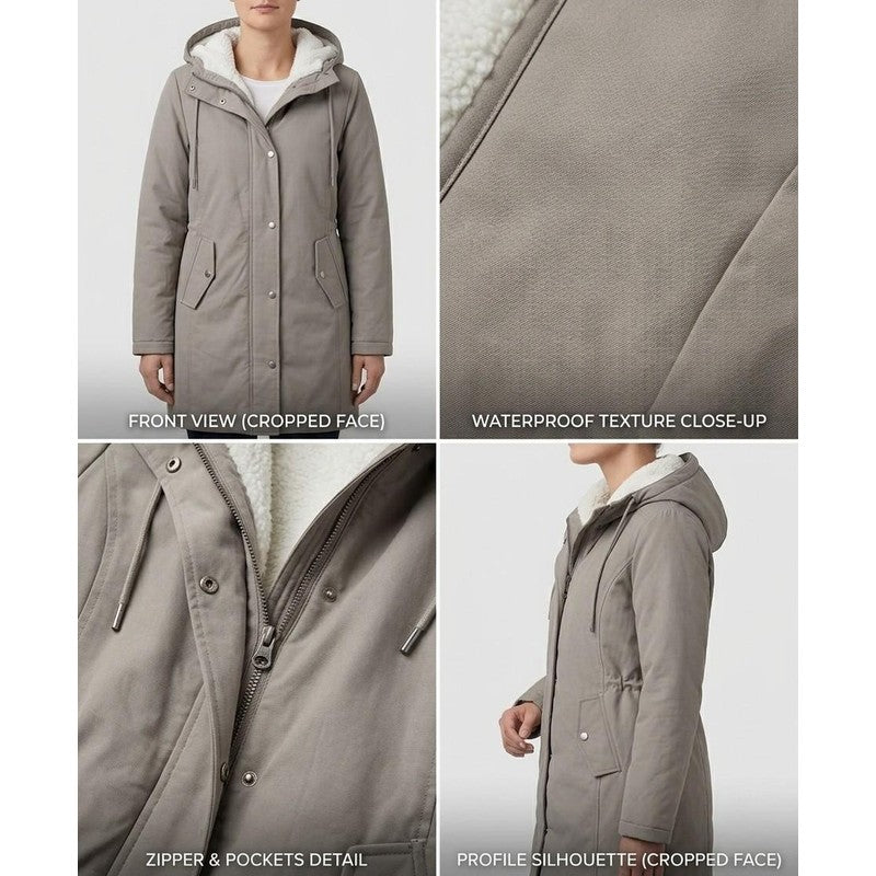 Claire | Relaxed Hooded Winter Coat