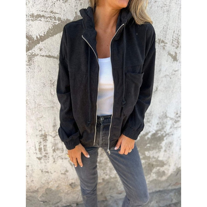 Women Jacket | Lauren Oversized Hooded Zip-Up