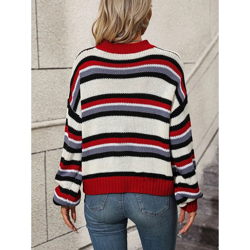Eleanor | Oversized Striped Sweater