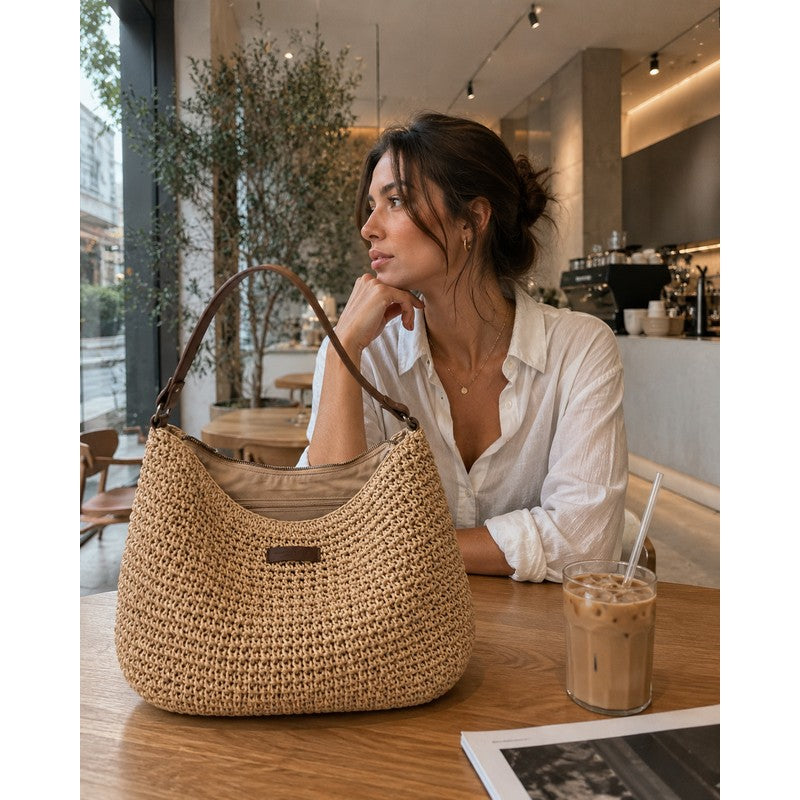 Simona | Mala hobo entrançada