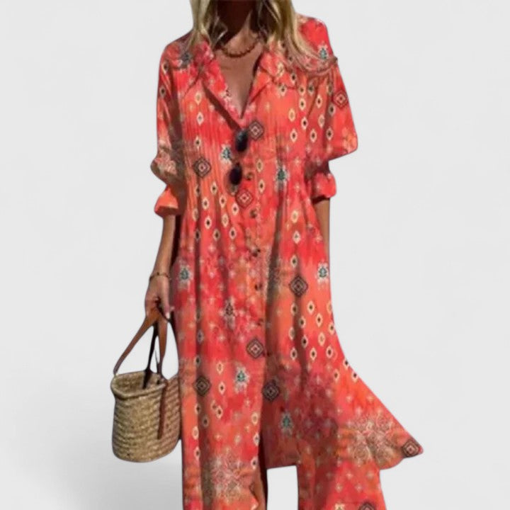Paula | Elegante abito boho