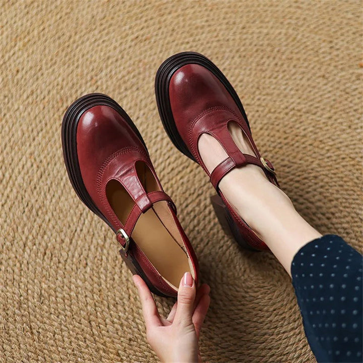 Giulia | Mary-Jane-Pumps mit Blockabsatz