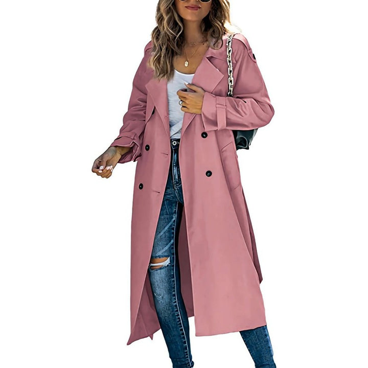 Juliet | Double-Breasted Belted Longline Trench Coat