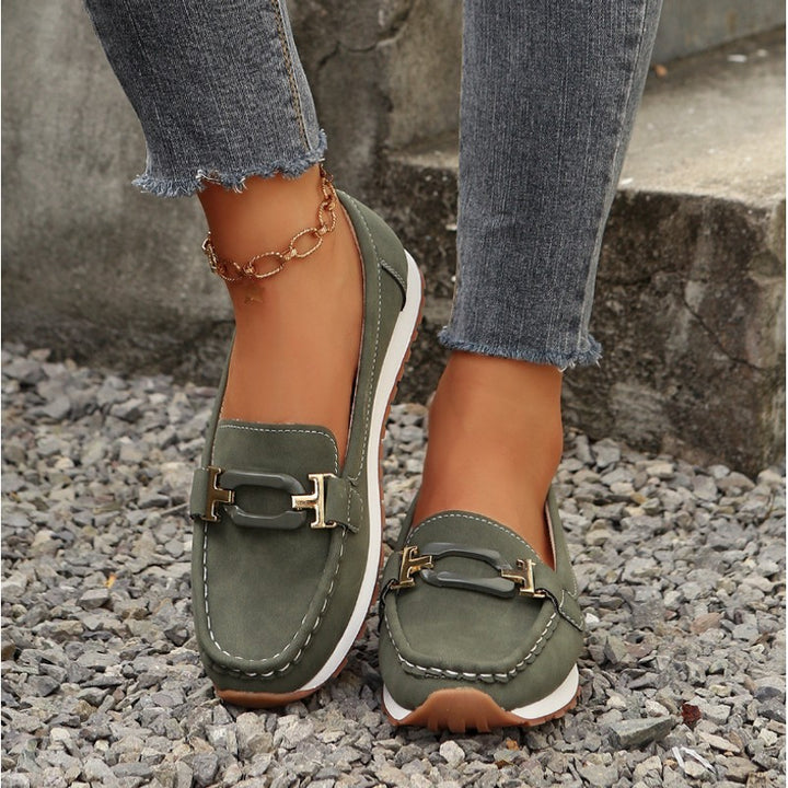 Emelia | Slip-On Wedge Loafers