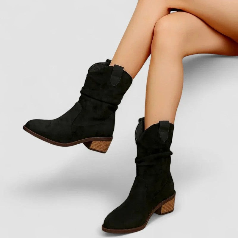Rachy | Western-Inspired Slouch Boots