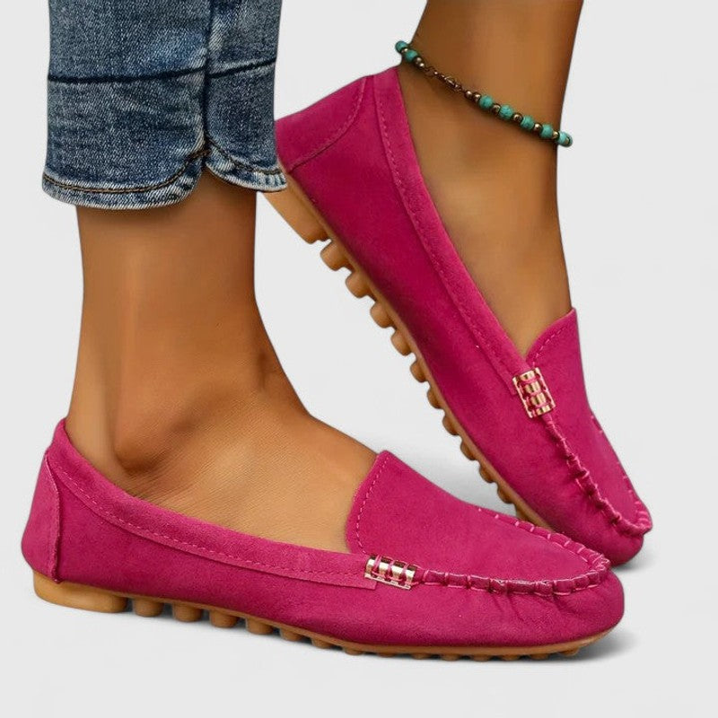 Karlene | Women's Moccasin-Stitch Slip-On Loafers