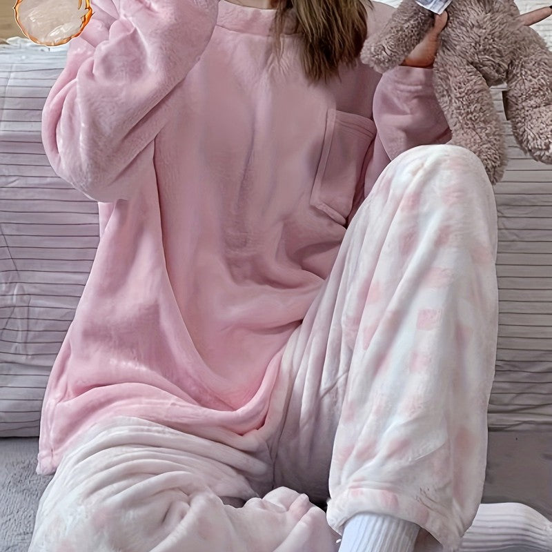 Marcella | Long-Sleeve Two-Piece Lounge Set