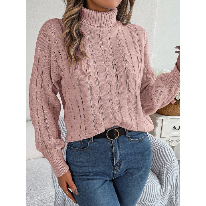 Margot | High Turtleneck Knit Sweater