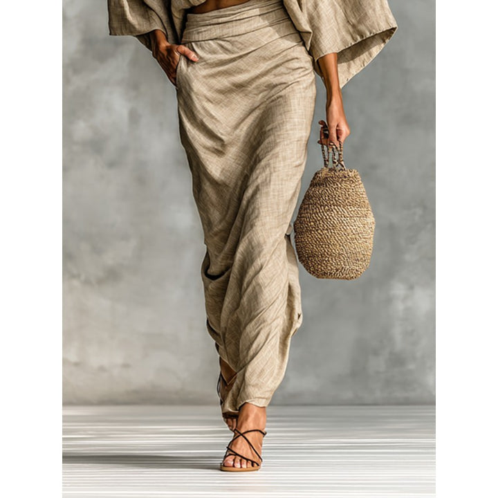 Paula | Relaxed Batwing Sleeve Two-Piece Set