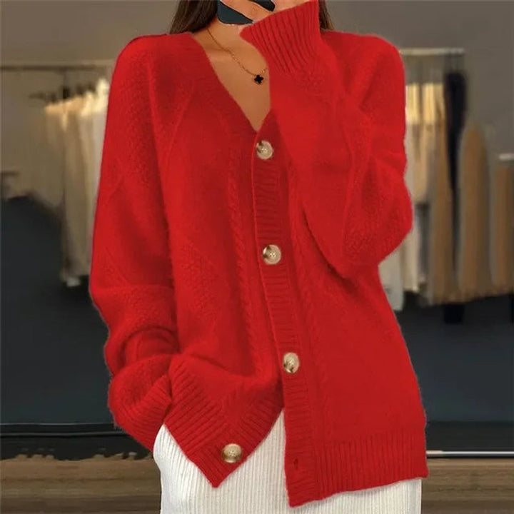Clara | Textured Knit Cardigan