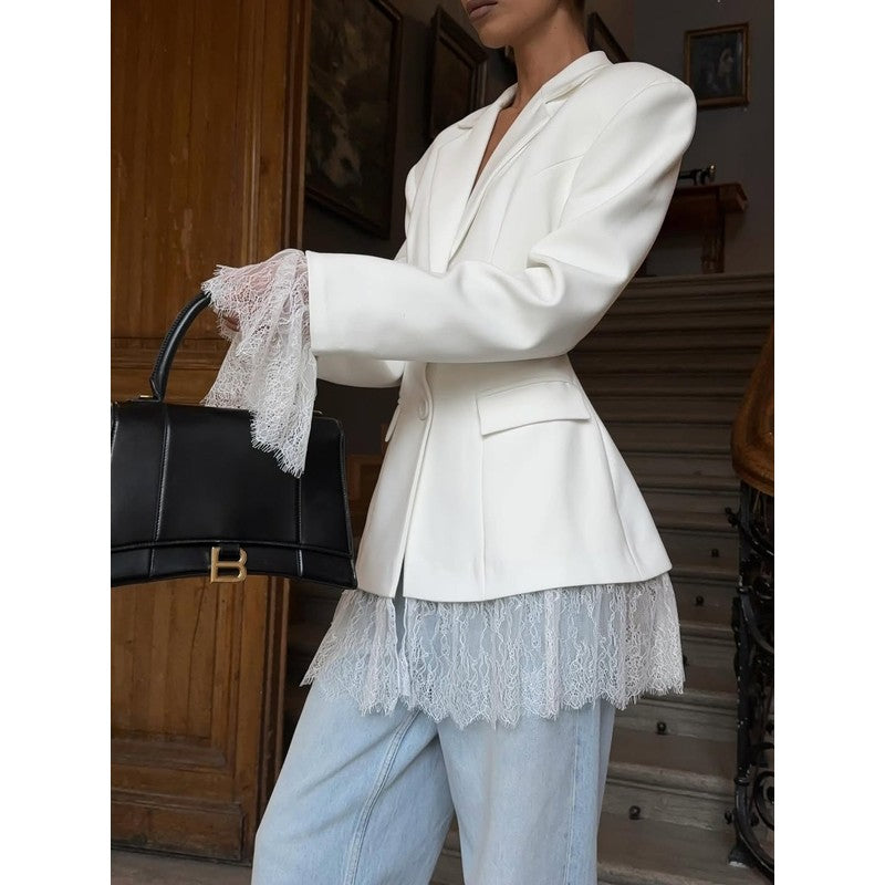 Vivienne | -Paneled Tailored Blazer