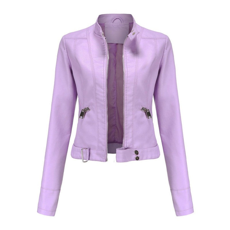 Maeve | Cropped Moto Jacket