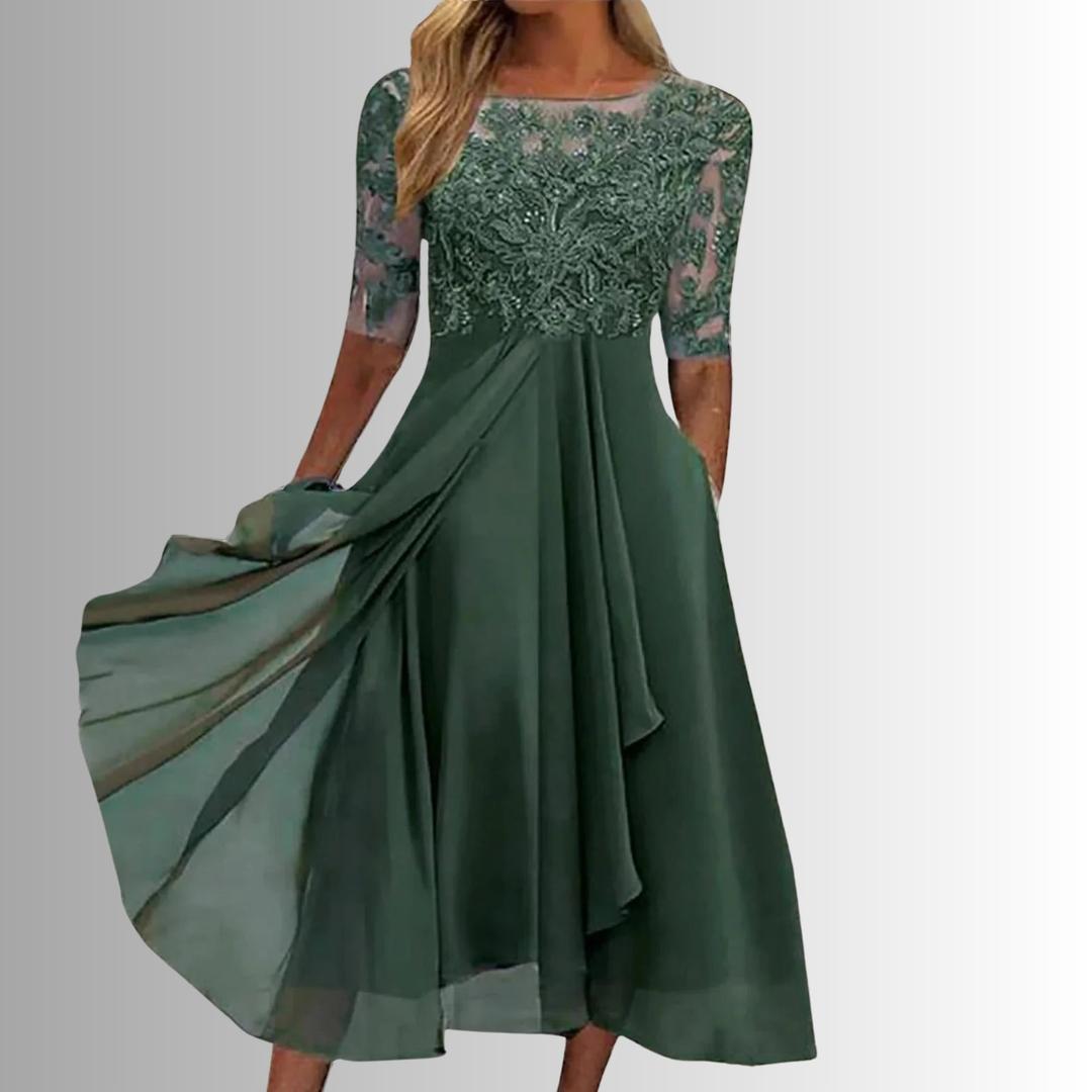 Ella | Elegantes Spitzenkleid