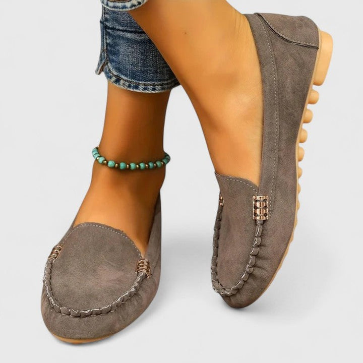 Karlene | Women's Moccasin-Stitch Slip-On Loafers