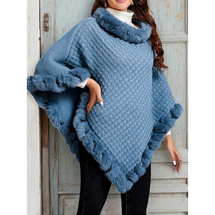 Willow | -Trimmed Oversized Poncho