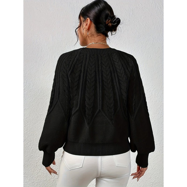 Women's Sweater | Relaxed Cable-Knit Pullover