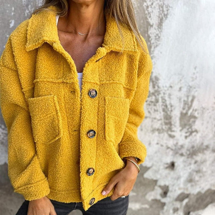Nelea | Textured Notched Lapel Jacket