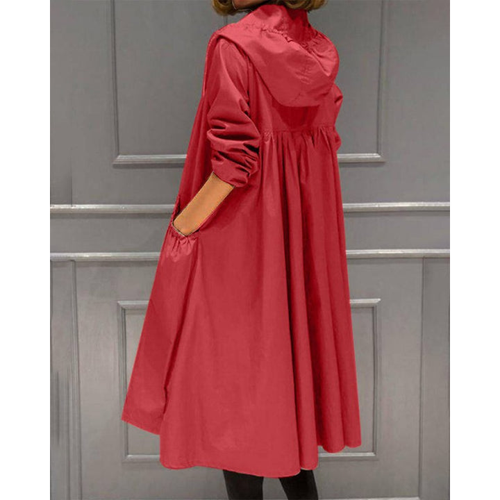 Dorvelli | Water-Resistant Oversized Raincoat