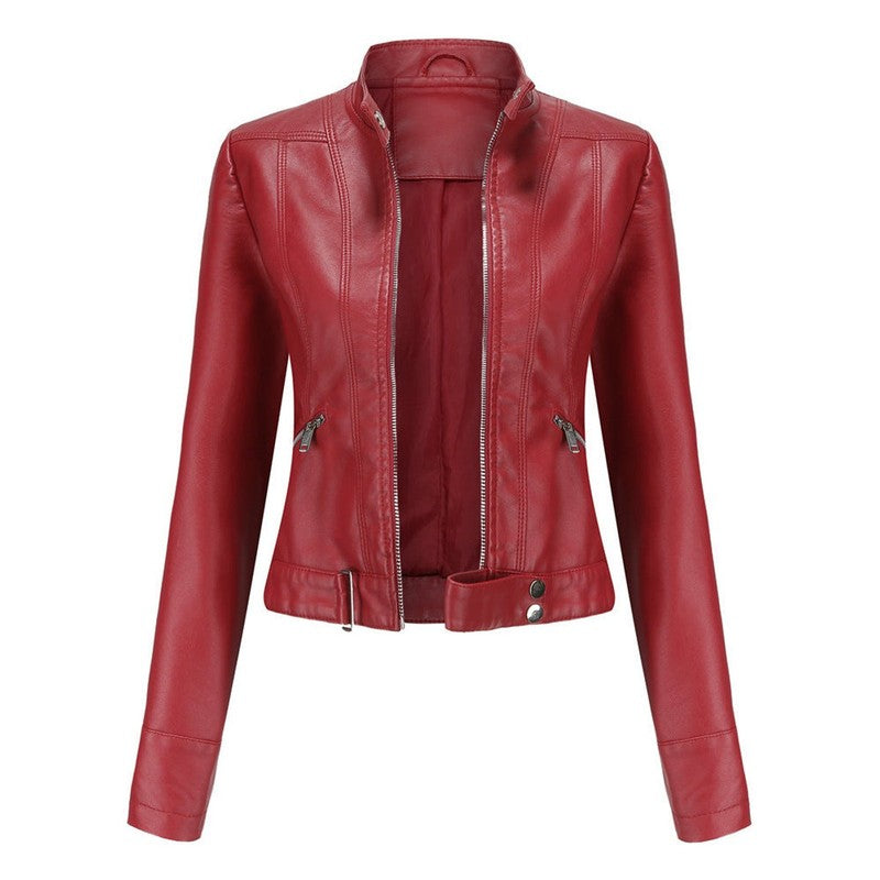 Maeve | Cropped Moto Jacket