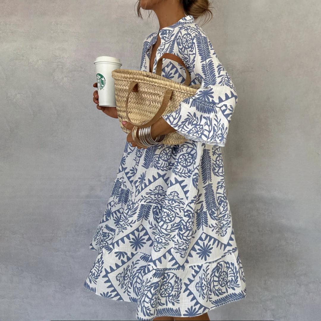 Idalina | Stylish Printed Dress