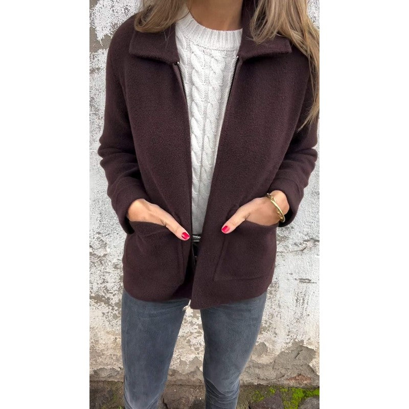 Enza | Relaxed Mid-Thigh Winter Coat