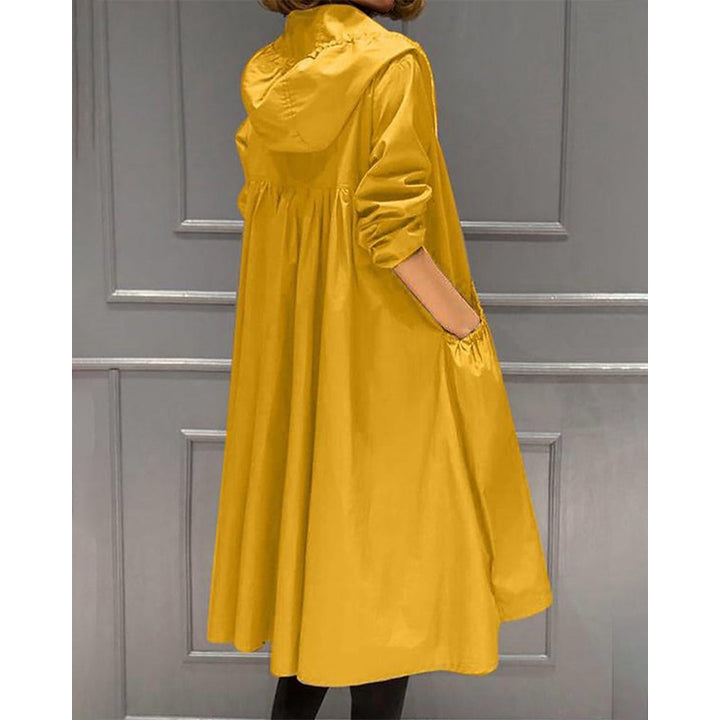Dorvelli | Water-Resistant Oversized Raincoat