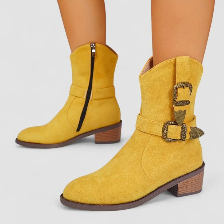 Women Western Ankle Boots