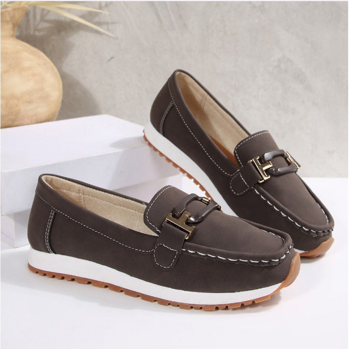 Emelia | Slip-On Wedge Loafers