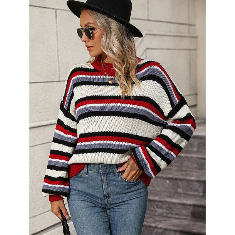 Eleanor | Oversized Striped Sweater