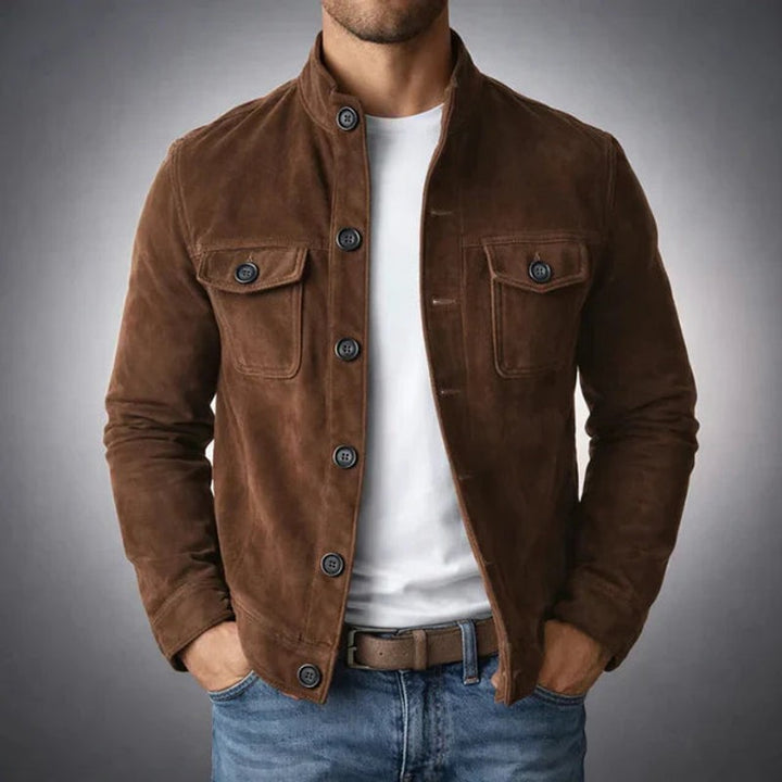 Men Jacket | Structured Military-Style