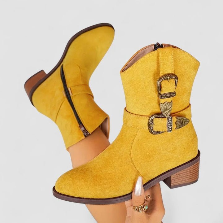 Women Western Ankle Boots