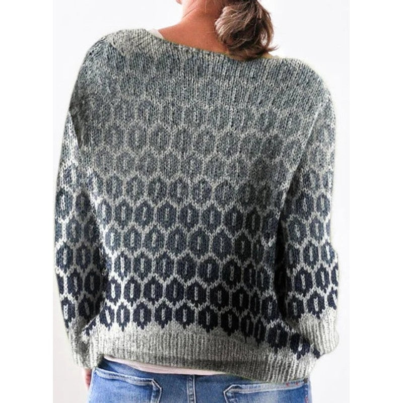 Emma | Scandinavian Knit Pullover Sweater