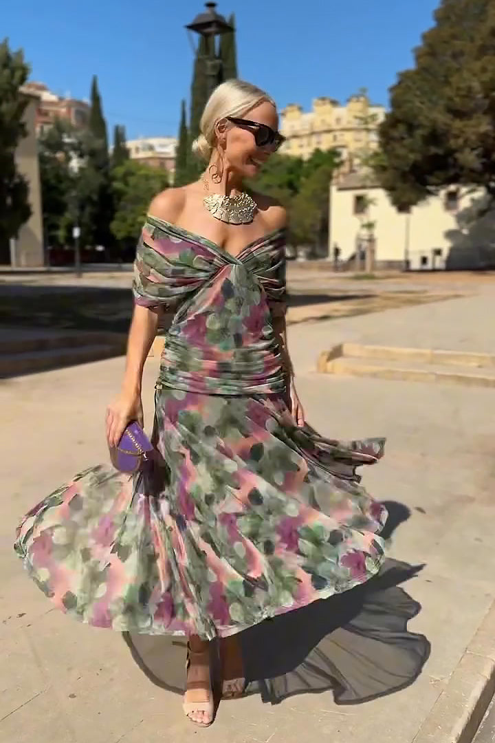 Lorenza | Elegantes Maxikleid für Hochzeitsgäste