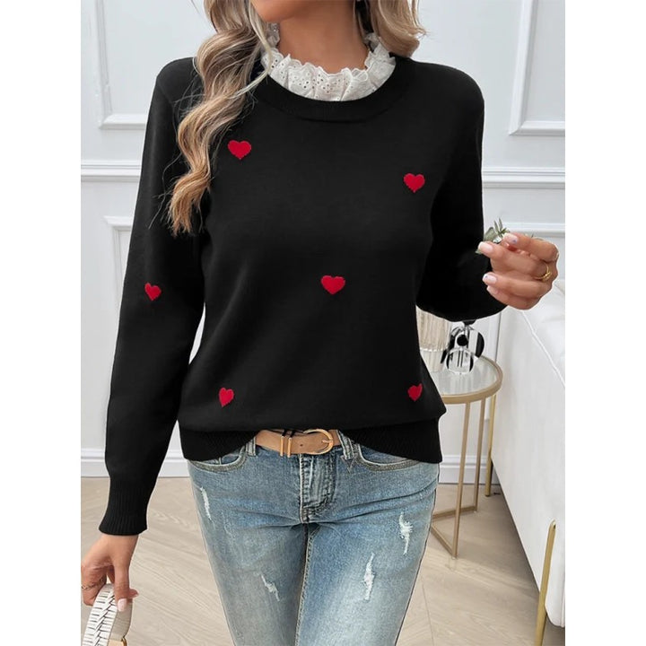 Eleanor | Ribbed Crew Neck Knit Jumper