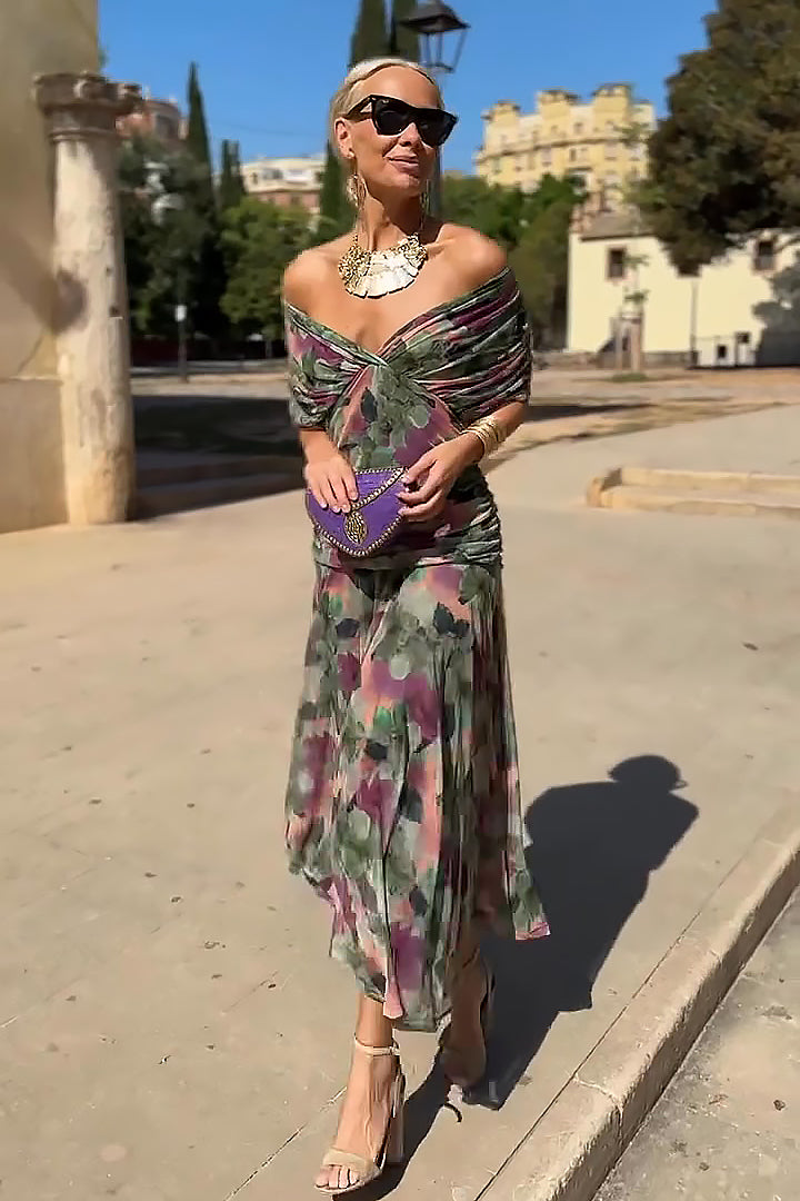 Lorenza | Elegantes Maxikleid für Hochzeitsgäste