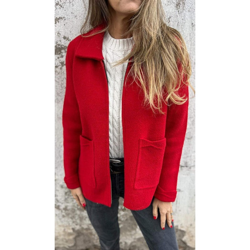 Enza | Relaxed Mid-Thigh Winter Coat