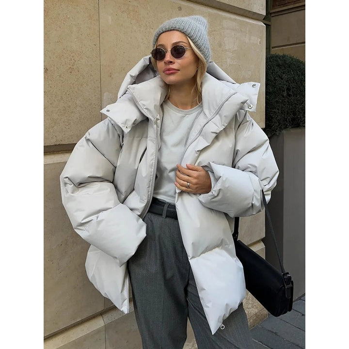 Juliette | Quilted Hooded Winter Jacket