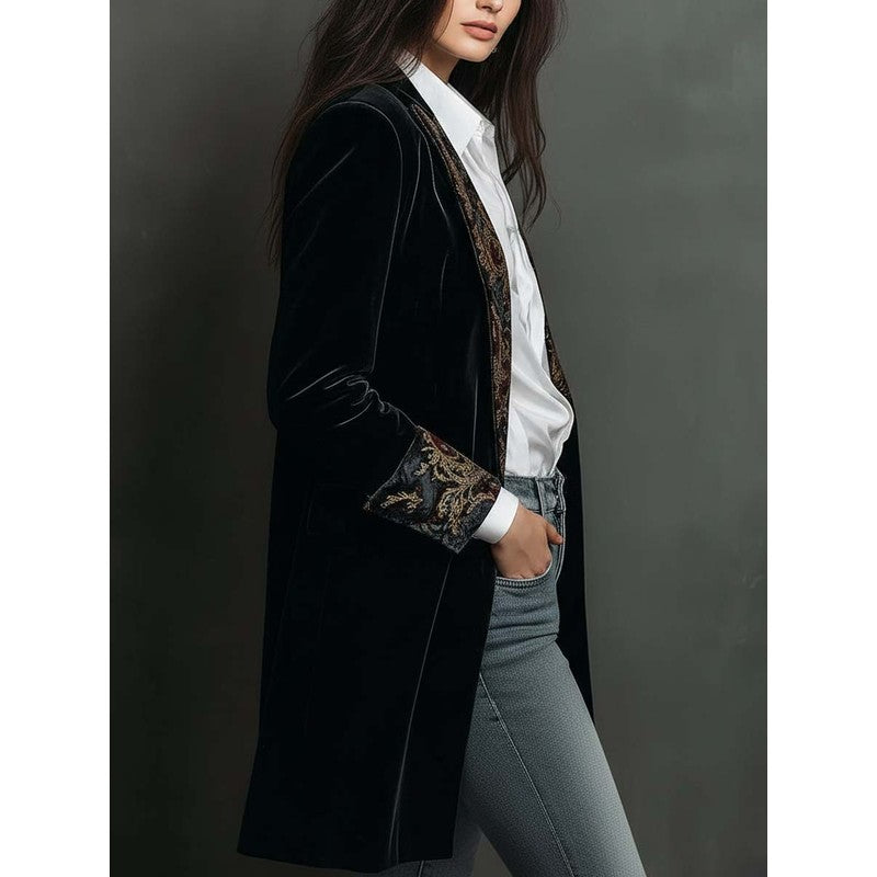 Beatrice | Slim Fit Baroque-Lapel Blazer