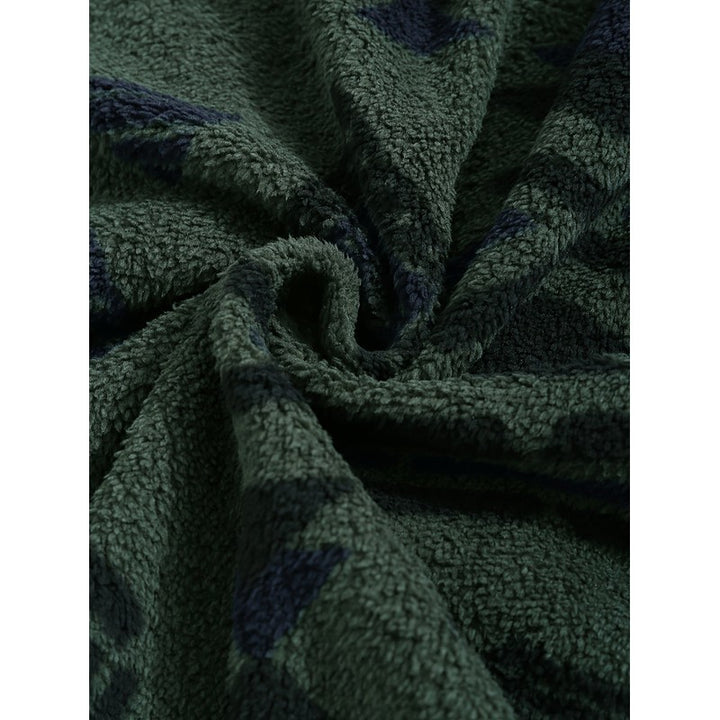 Carmen | Geometric Pattern Zip-Up Jacket