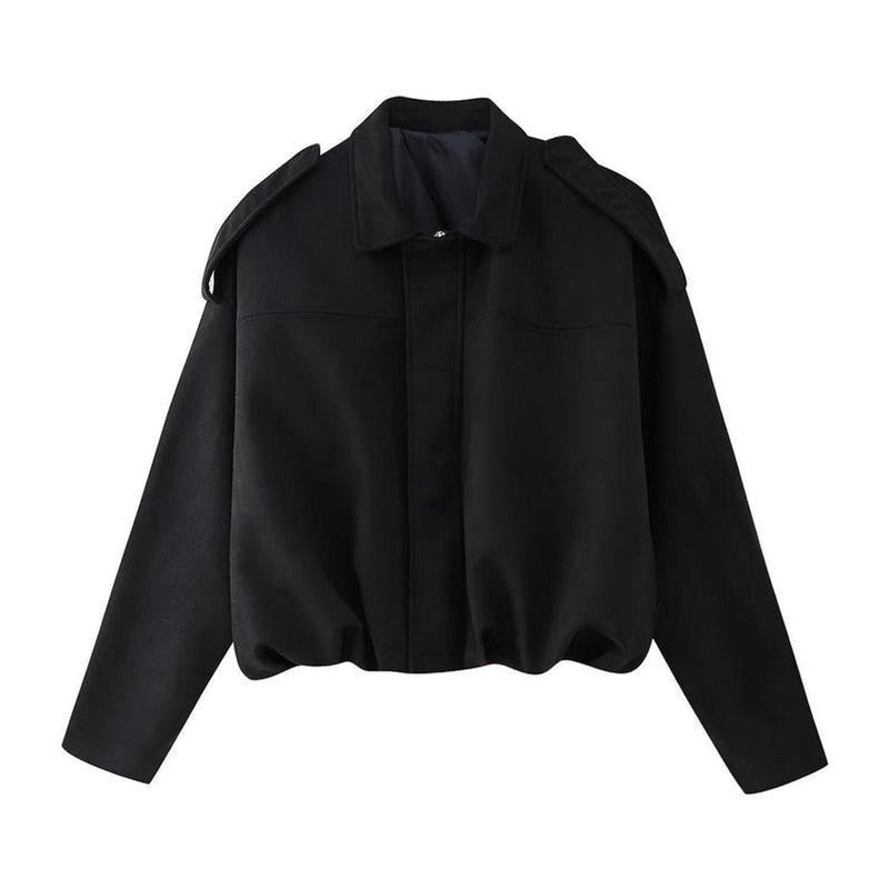 Women Bomber Jacket | Oversized Cropped Style