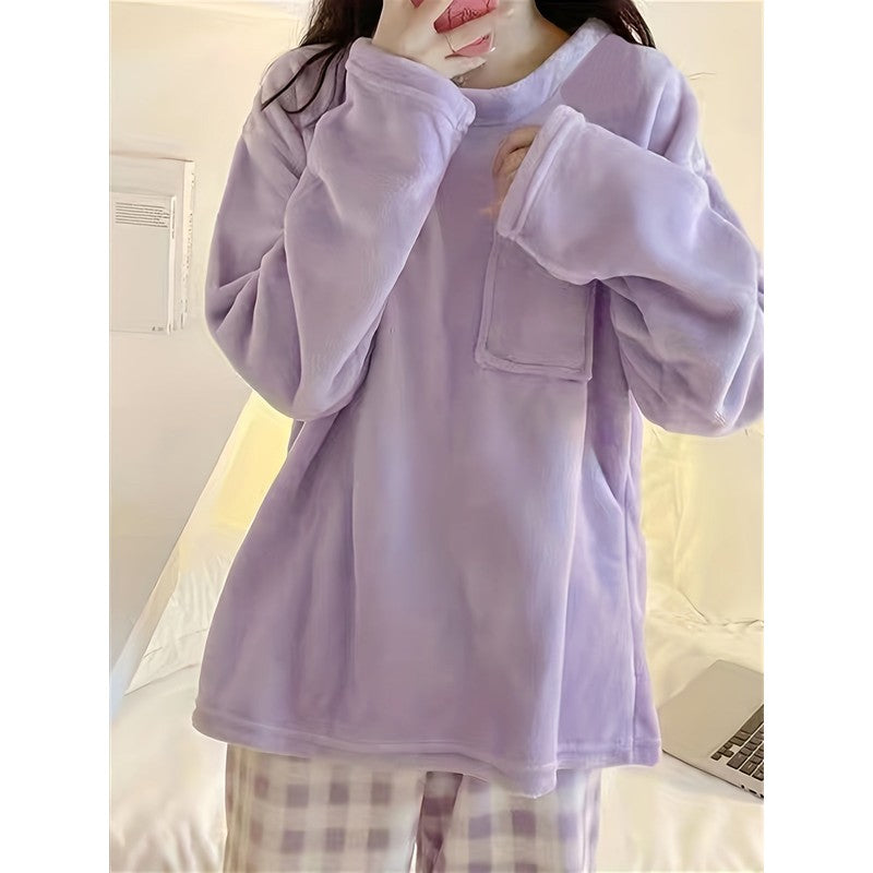 Marcella | Long-Sleeve Two-Piece Lounge Set