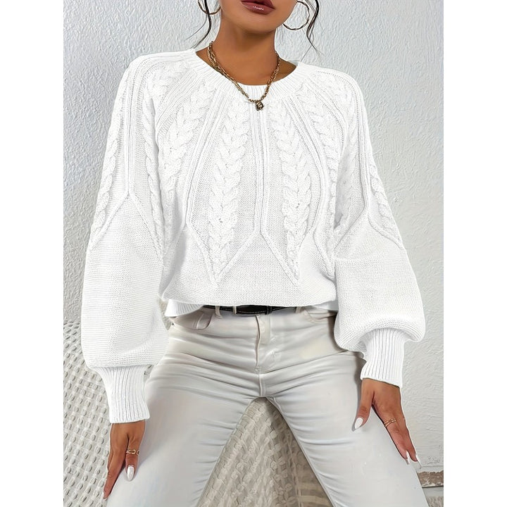 Women's Sweater | Relaxed Cable-Knit Pullover