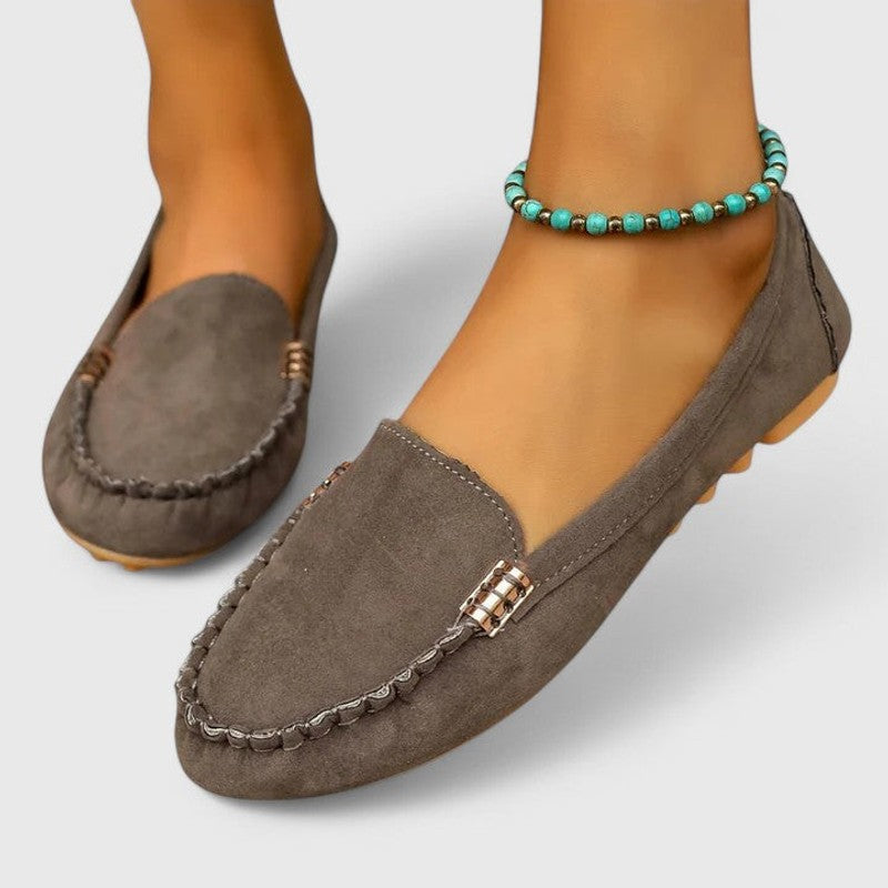 Karlene | Women's Moccasin-Stitch Slip-On Loafers
