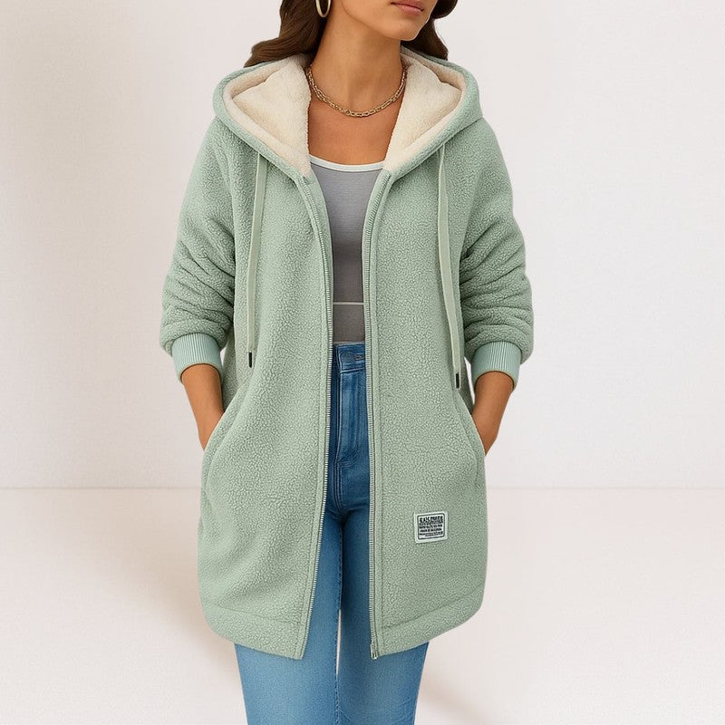 Women’s Longline Hooded Jacket