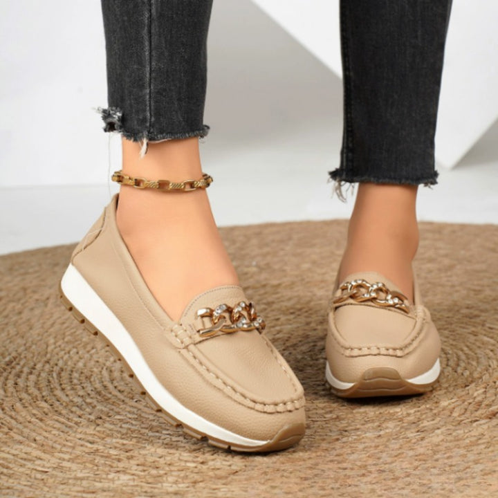 Audrey | Platform Slip-On Loafers