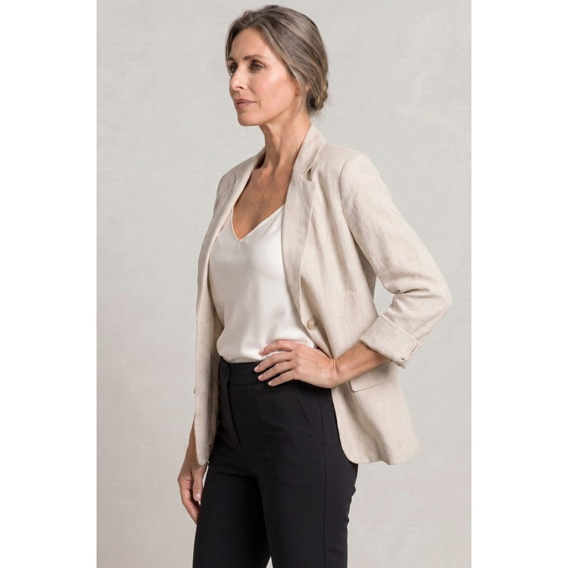 Women’s Relaxed Blazer | Oversized Dropped Shoulder Design