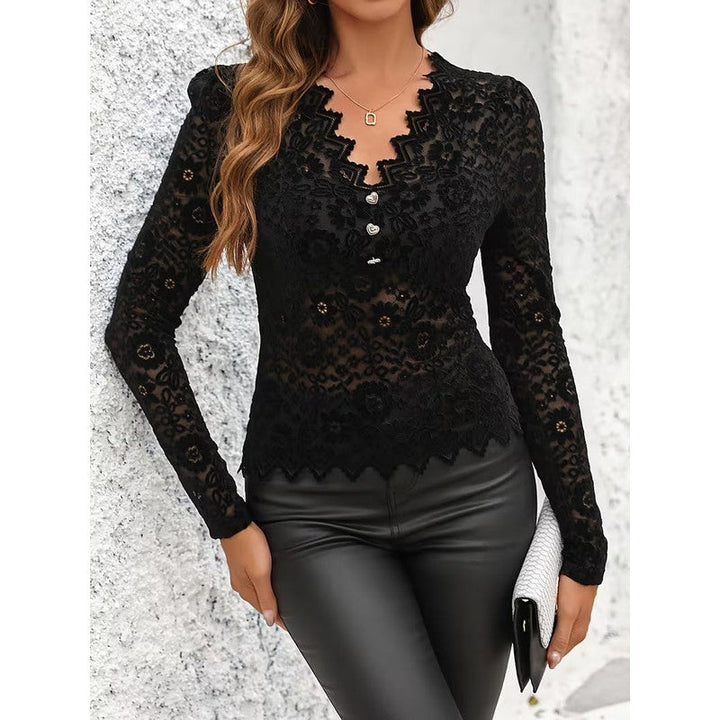 Lucille | Floral Long-Sleeve Top