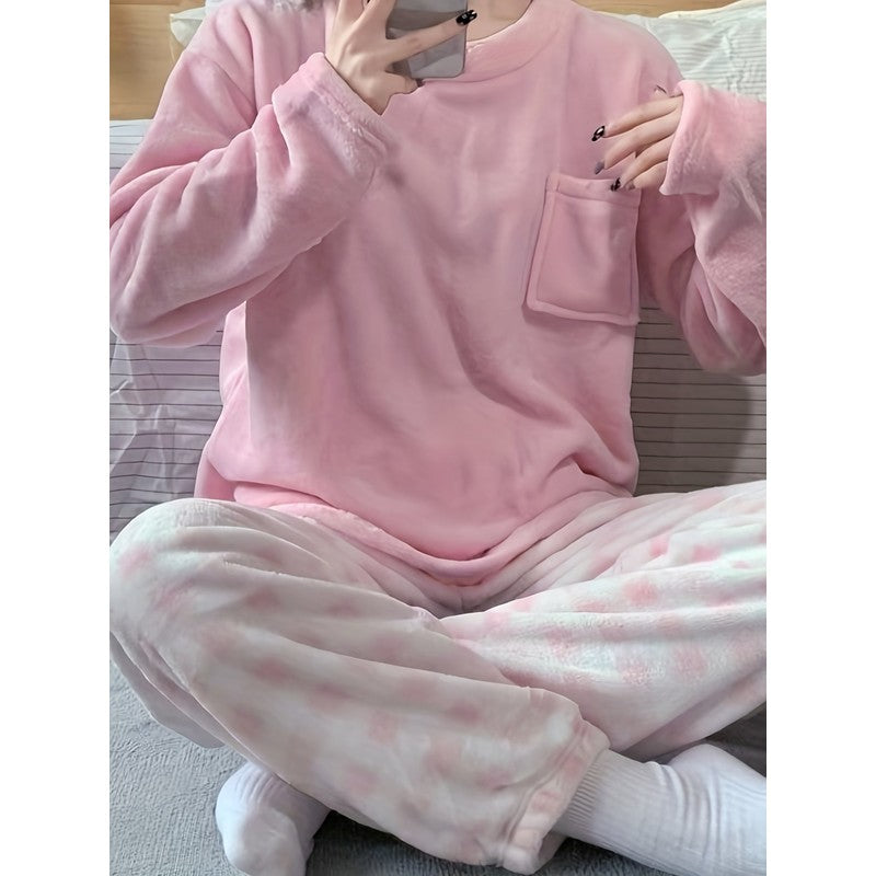 Marcella | Long-Sleeve Two-Piece Lounge Set